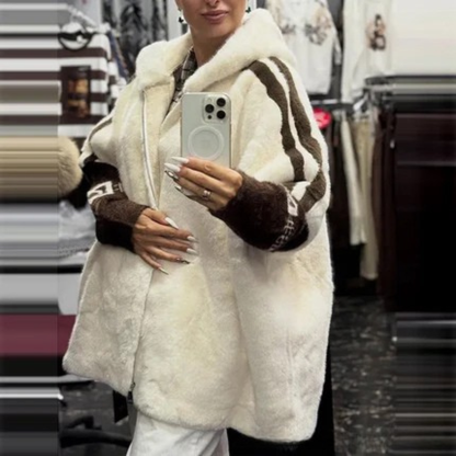 🔥¡Oferta imperdible del Black Friday: 50% de descuento!🔥 Abrigo casual para mujer con capucha y cremallera